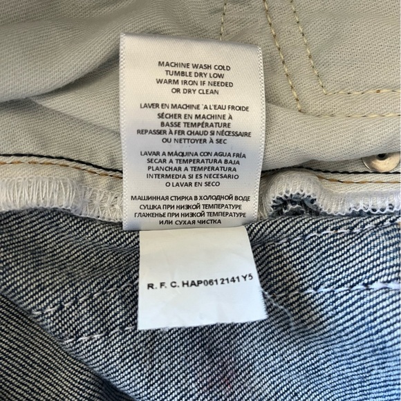 Re/Done Jeans Women’s 26 90s High Rise Ankle Crop Jean Cadet Indigo NWT - Picture 10 of 13